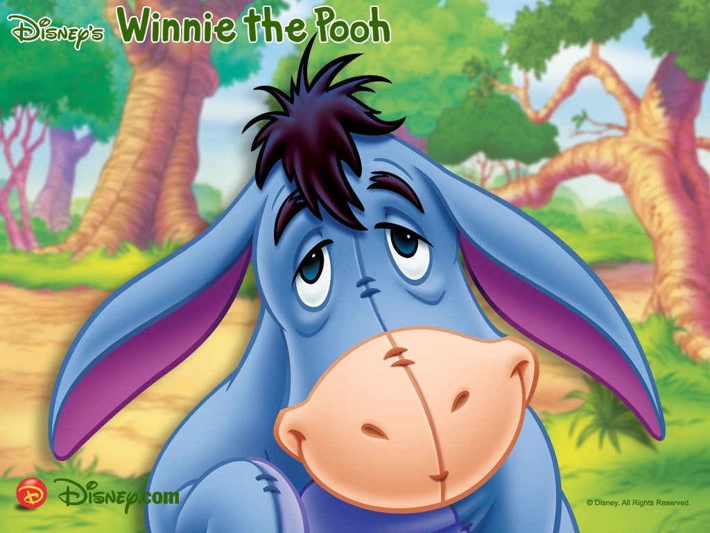 Eeyore Wallpaper - Winnie The Pooh 驢 - HD Wallpaper 