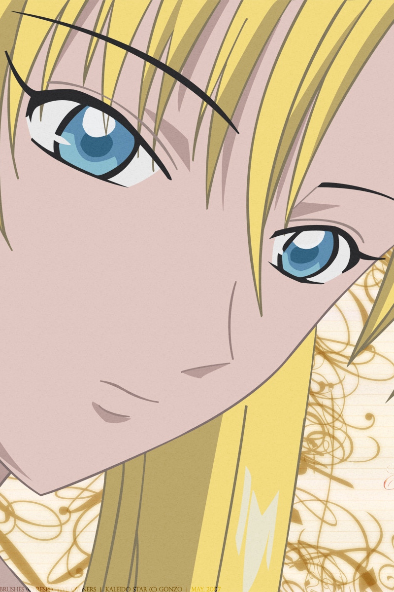 Wallpaper Kaleido Star, Layla Hamilton, Girl, Blonde, - Layla Hamilton Manga - HD Wallpaper 