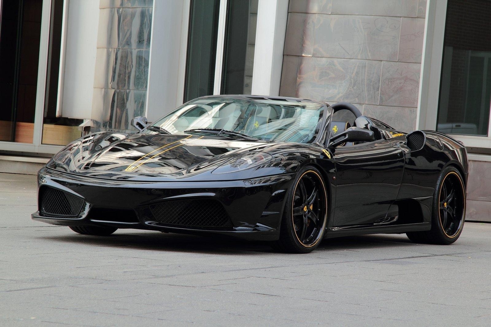 2008 Ferrari F430 Black - HD Wallpaper 