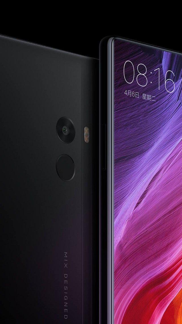 Xiaomi Mi Mix, Black, Hd - Xiaomi Smartphone - HD Wallpaper 