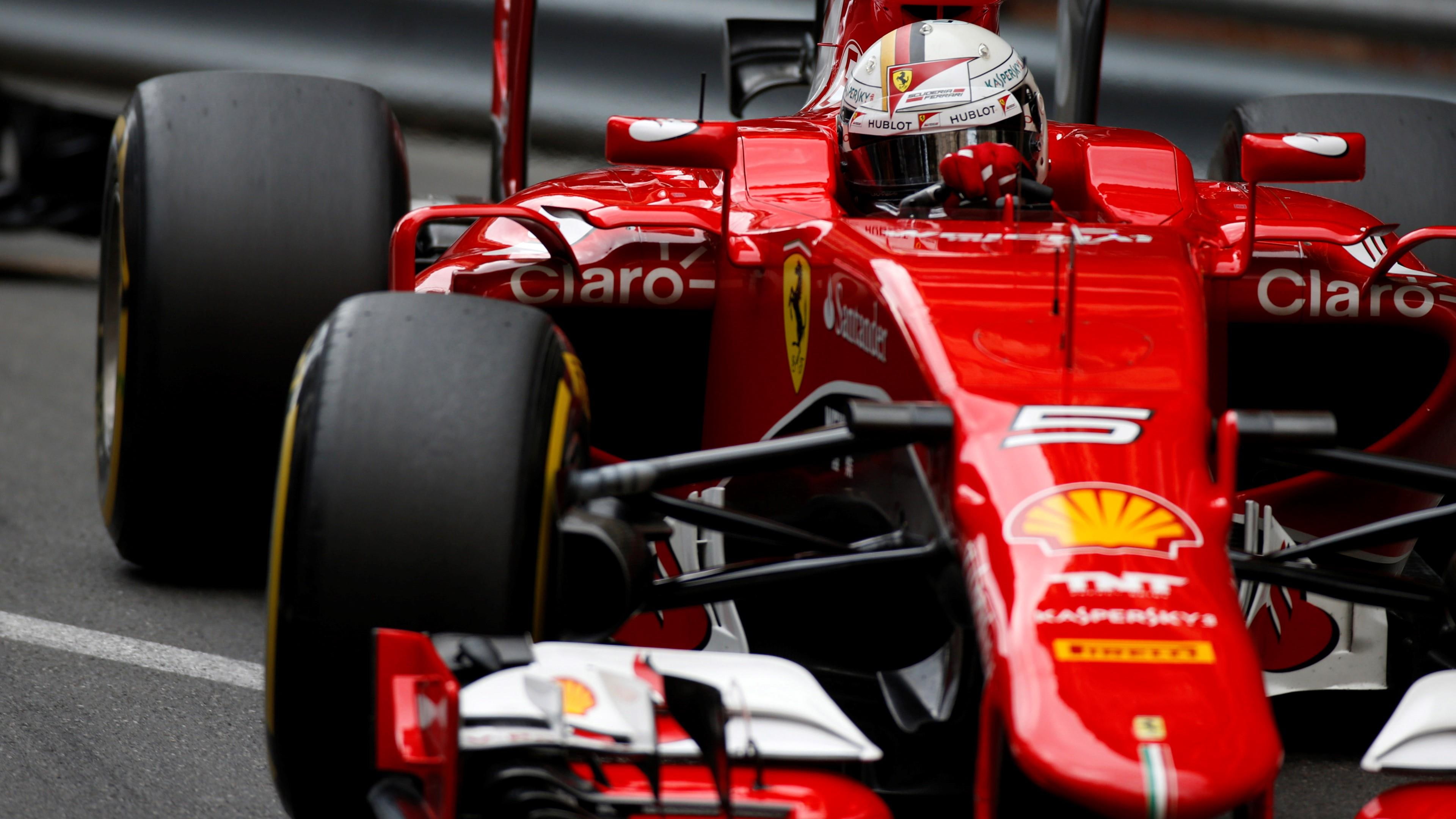 Ferrari F1 Car Monaco 2018 - HD Wallpaper 