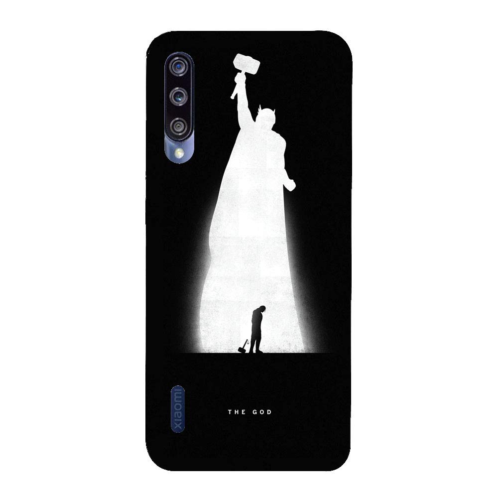 Emble Designer Case Cover For Xiaomi Mi A3 Black And - Thor - HD Wallpaper 