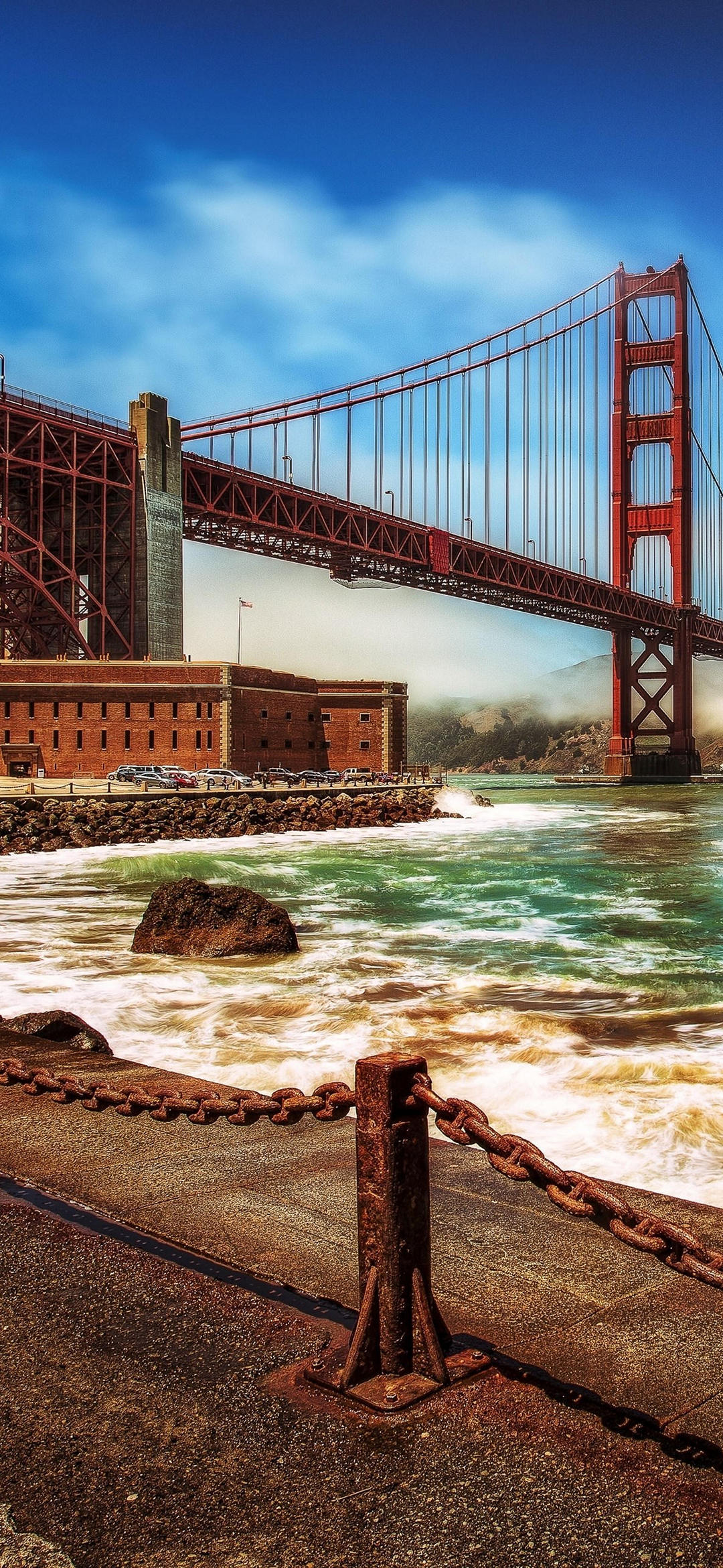 Background Hd Wallpaper 277 - Golden Gate Bridge Hd 1080p - HD Wallpaper 