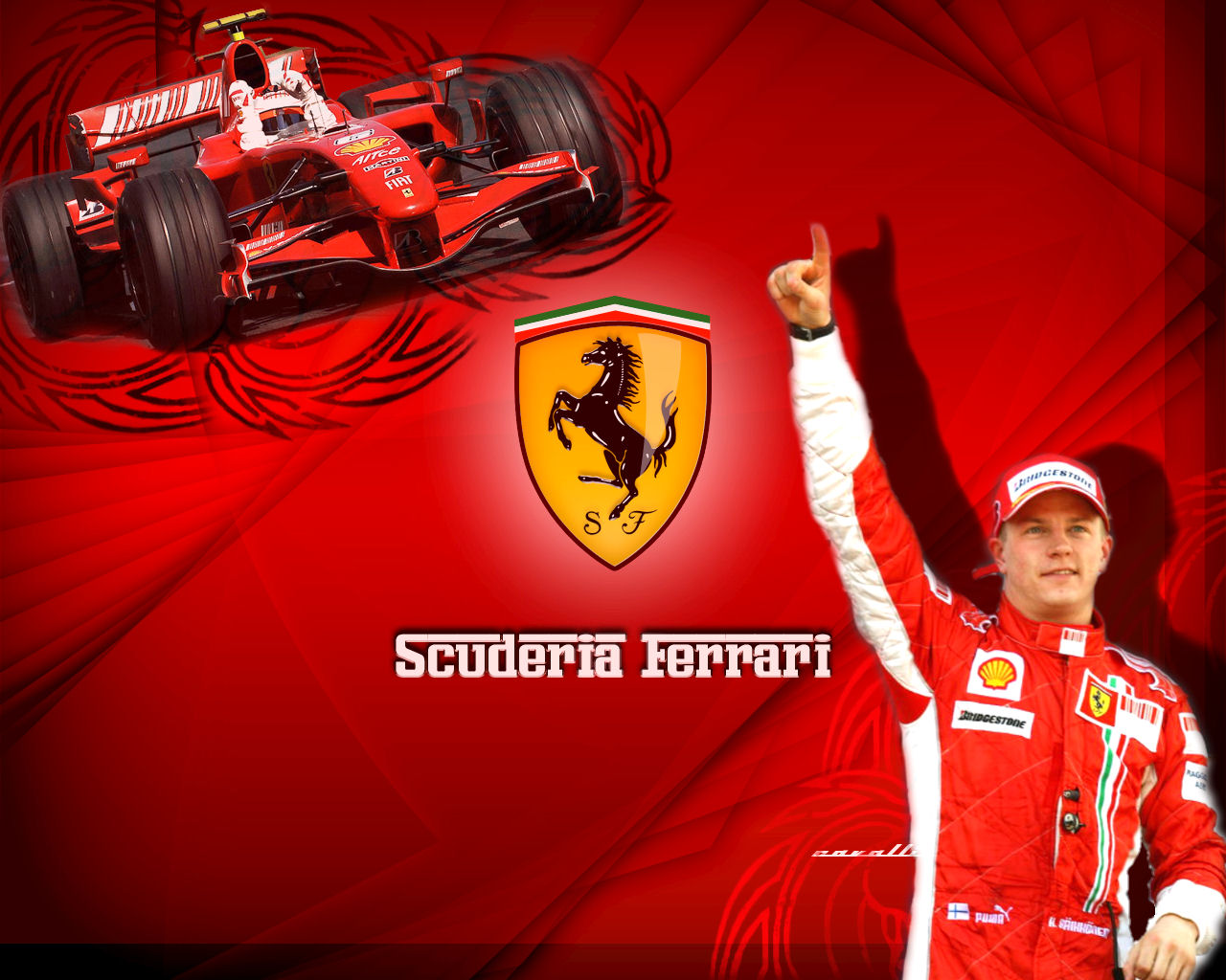 Kimi Raikkonen - Kimi Raikkonen Scuderia Ferrari 2017 Wallpaper Hd - HD Wallpaper 