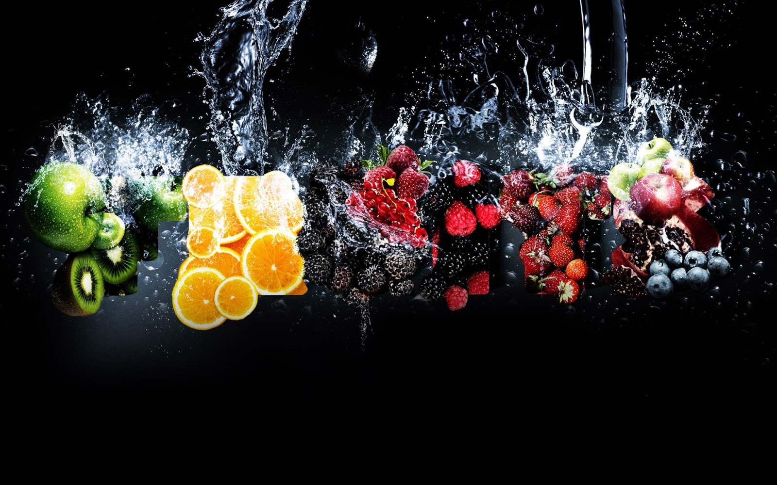 Free Fruits Mix Wallpaper Hd - Healthy Lifestyle - HD Wallpaper 