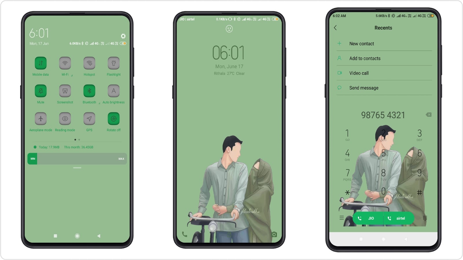 Muslim Couple Theme - HD Wallpaper 