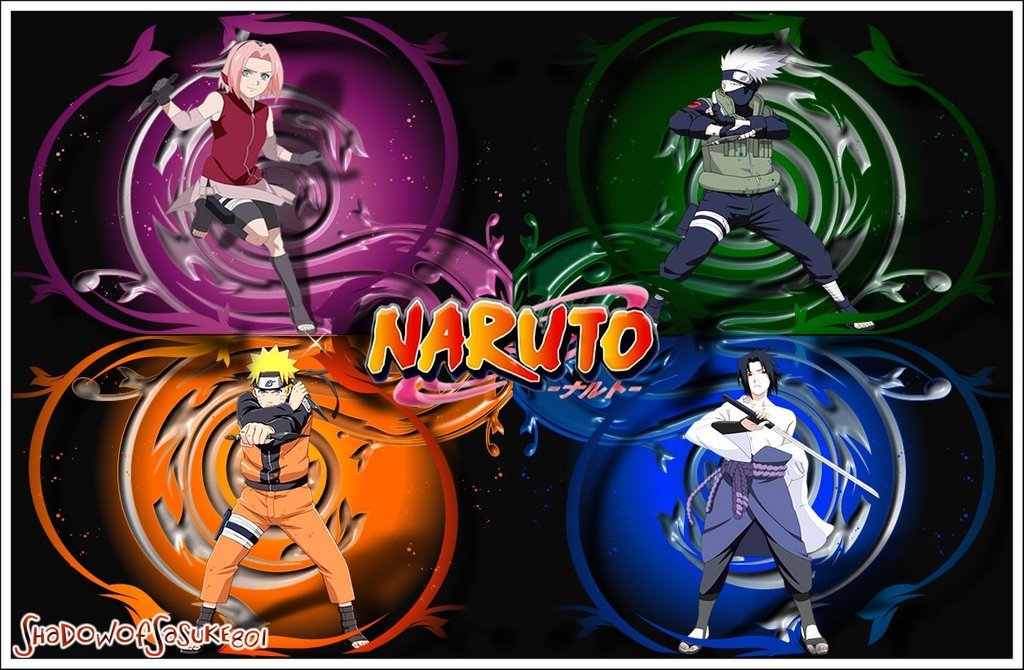Team 7 Naruto - 1024x670 Wallpaper 
