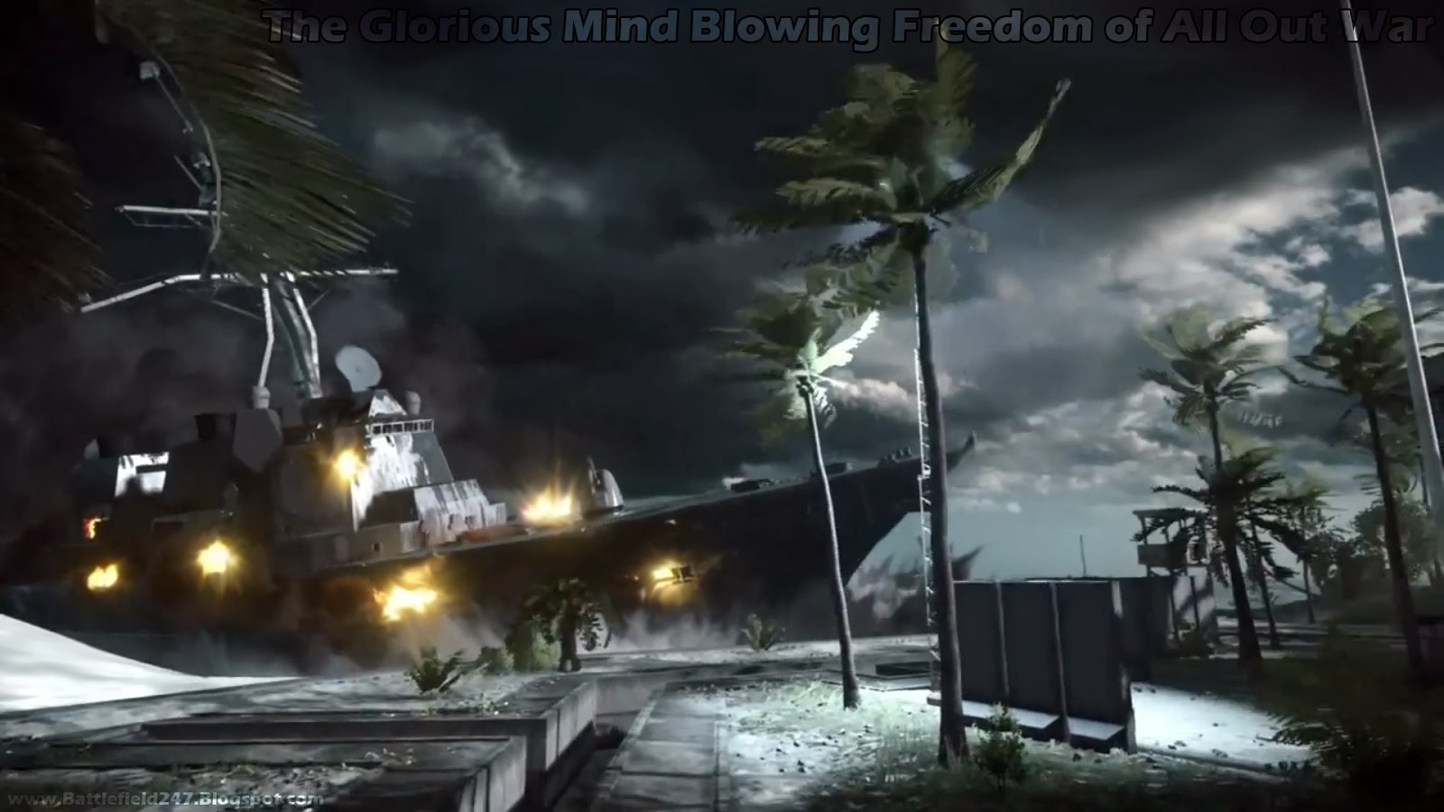 Bf4 Glorious Mind Blowing Freedom Of All Out War - Battlefield 4 Paracel Storm Levolution - HD Wallpaper 