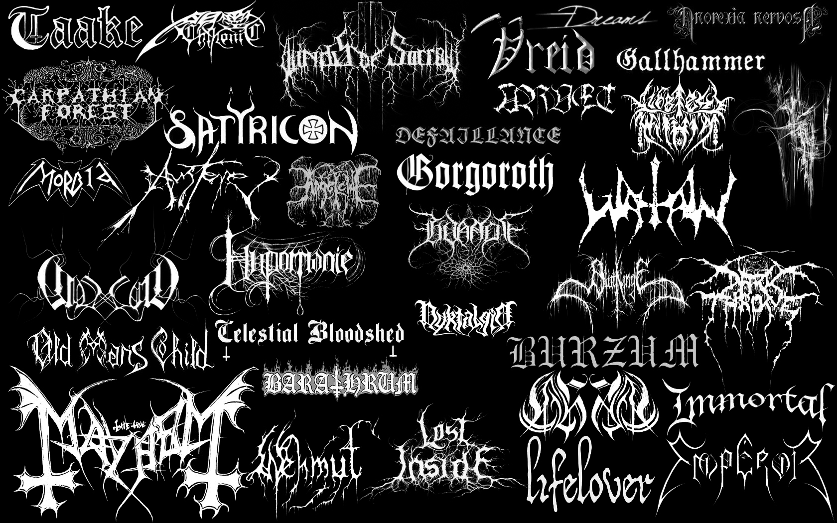 Free Black Metal Wallpapers - HD Wallpaper 