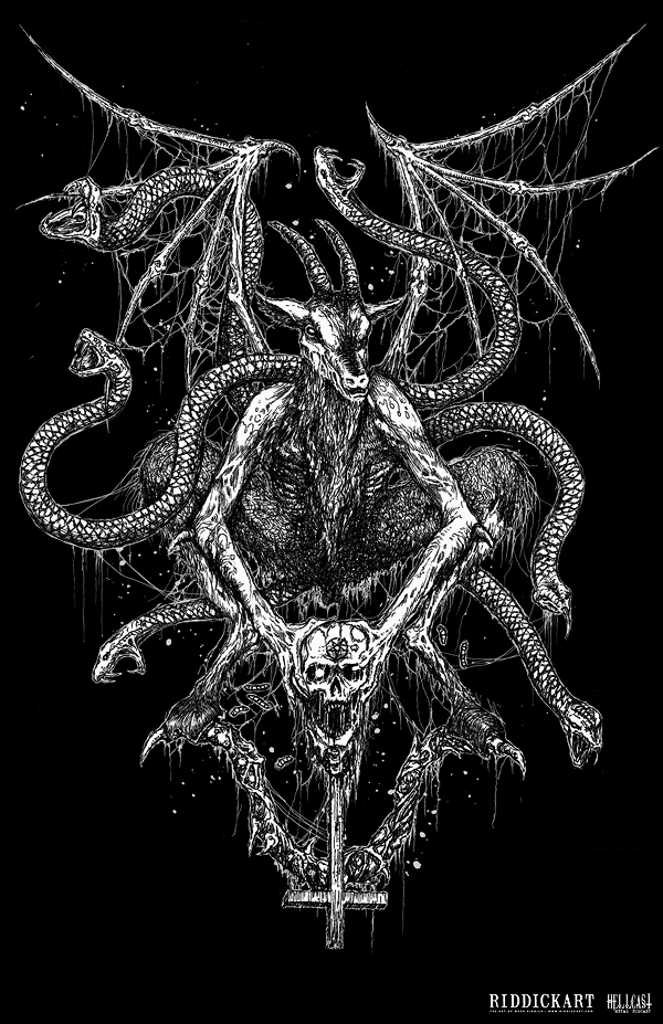 Death Metal Design Illustration - HD Wallpaper 