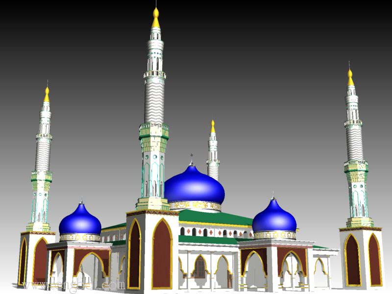 Cinta Masjid 3 Dimensi - Download Gambar Masjid Bergerak - HD Wallpaper 