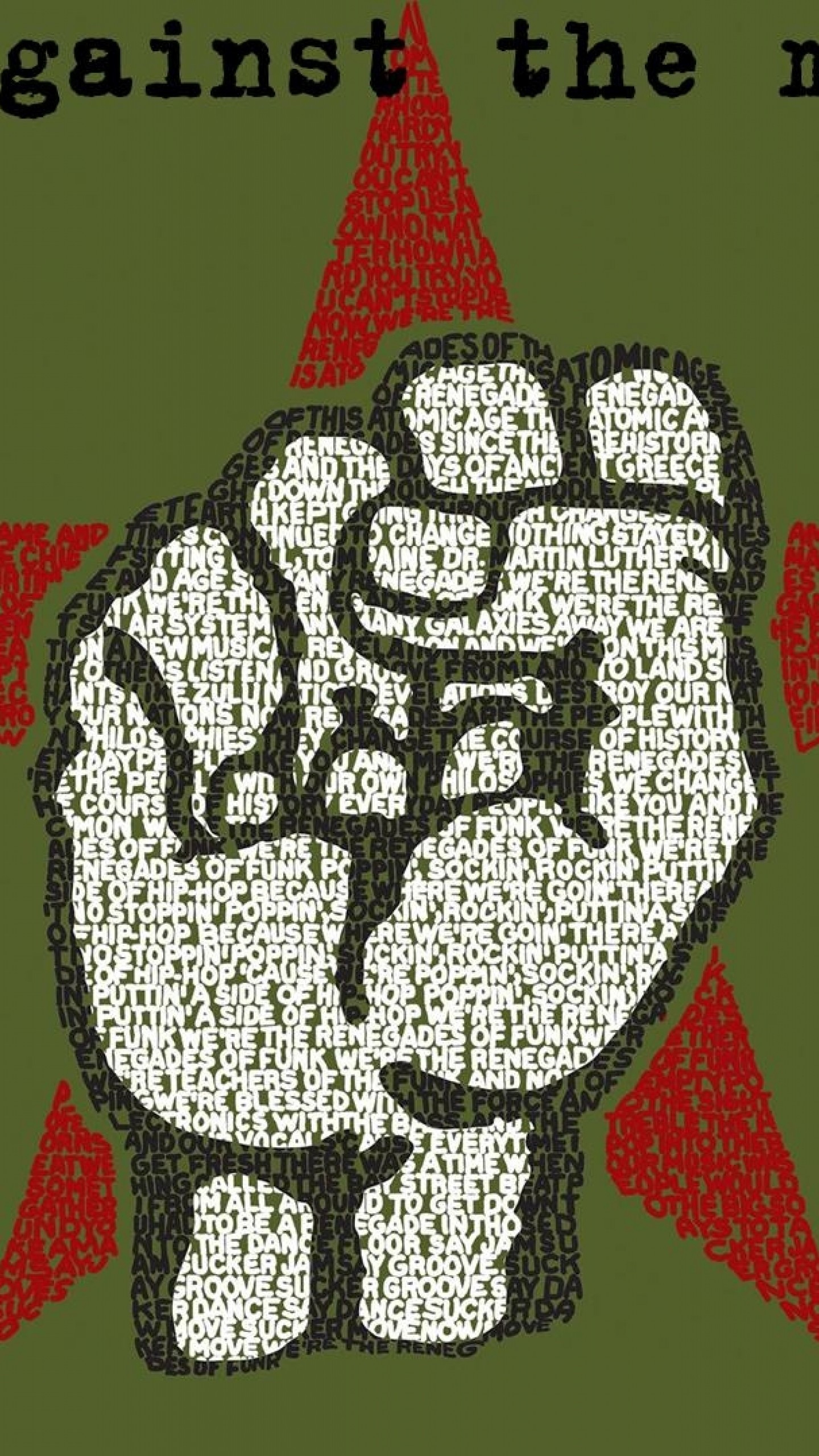 Wallpaper Rage Against The Machine, Fist, Star, Name, - Rage Against The Machine Samsung - HD Wallpaper 