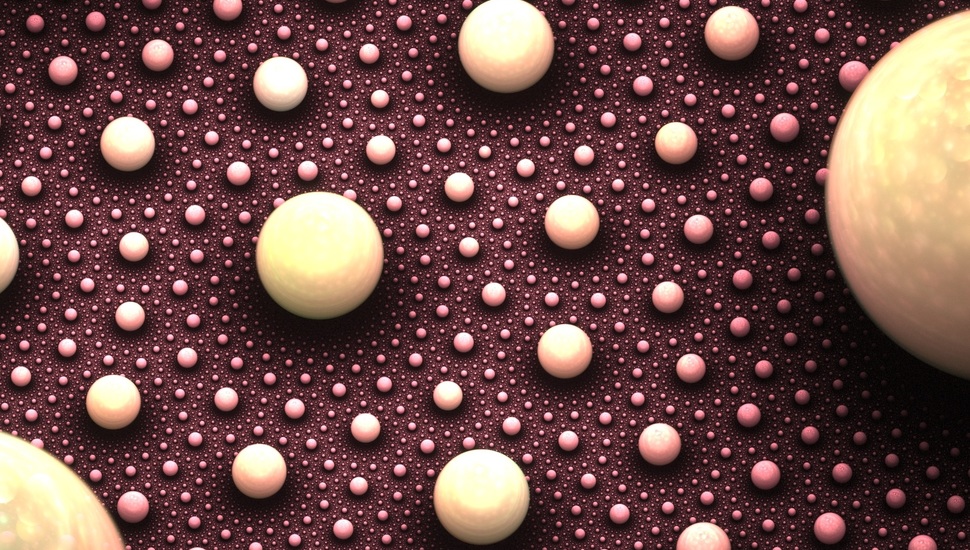 Sphere, Balls, Art, Different, Background Desktop Background - Full Hd 3d Bubbles - HD Wallpaper 