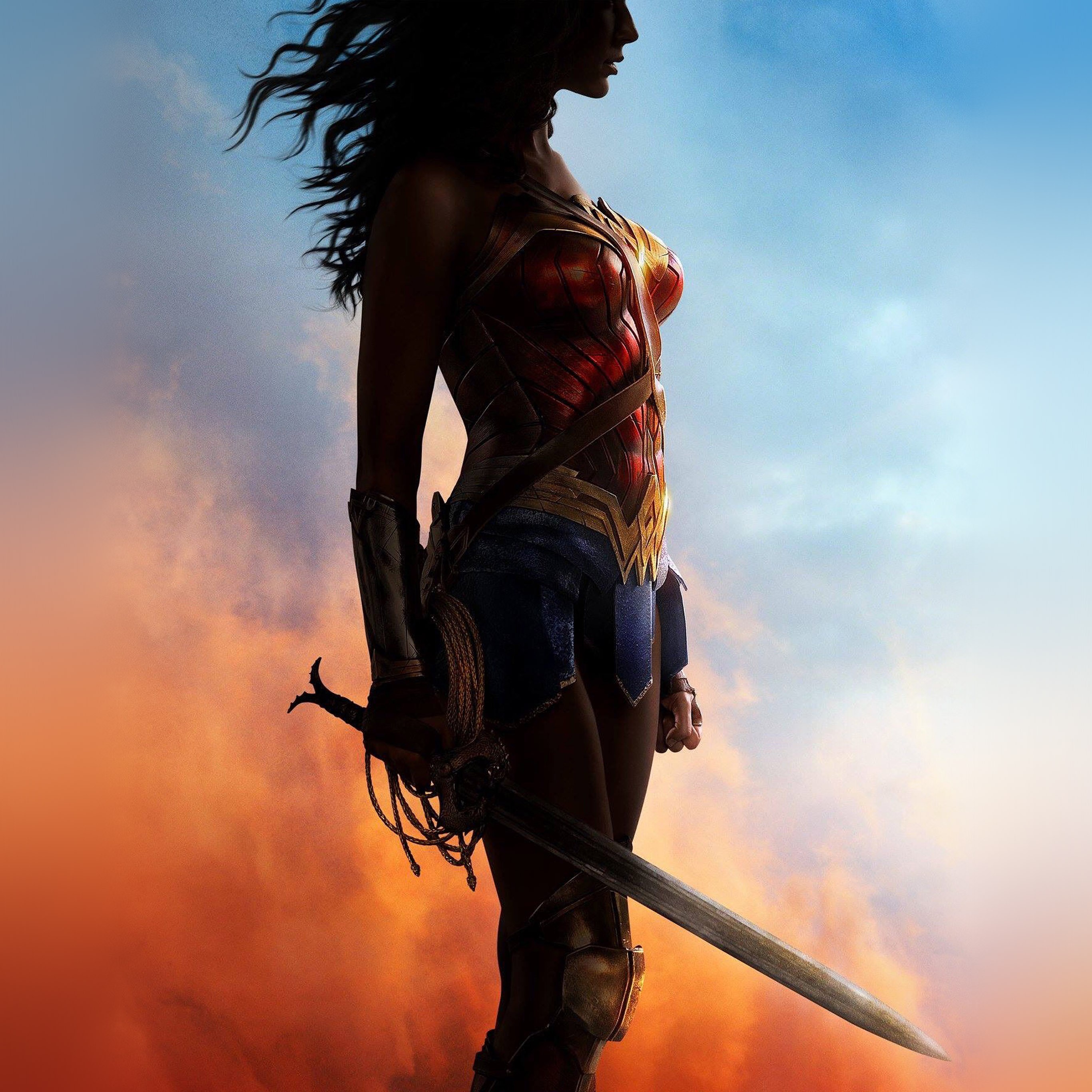 Wonder Woman Poster Power - HD Wallpaper 