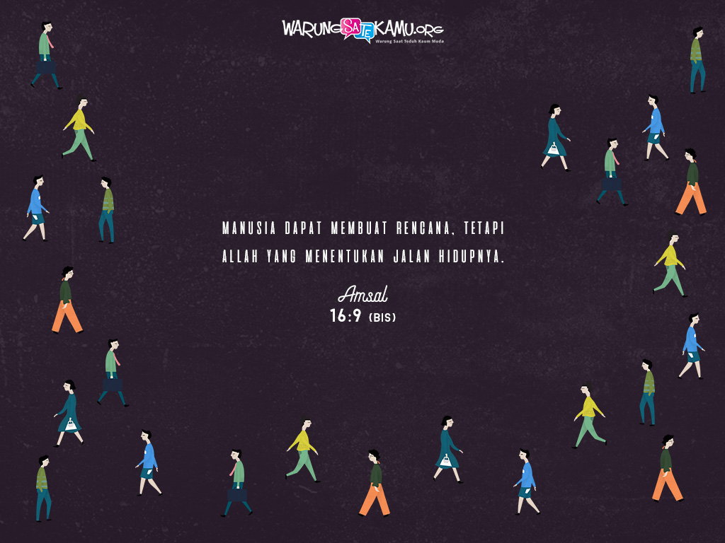 Amsal 16 Ayat 9 - HD Wallpaper 