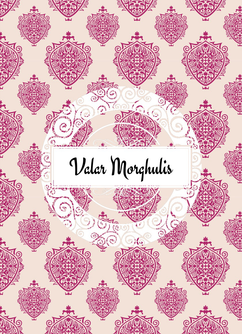 Wallpaper, Game Of Thrones, And Valar Morghulis Image - Pattern - HD Wallpaper 