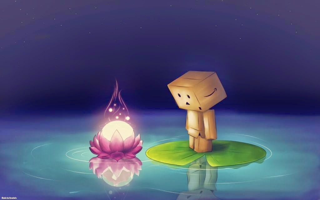 Wallpaper Danbo Hd - Weird And Cute Backgrounds - HD Wallpaper 