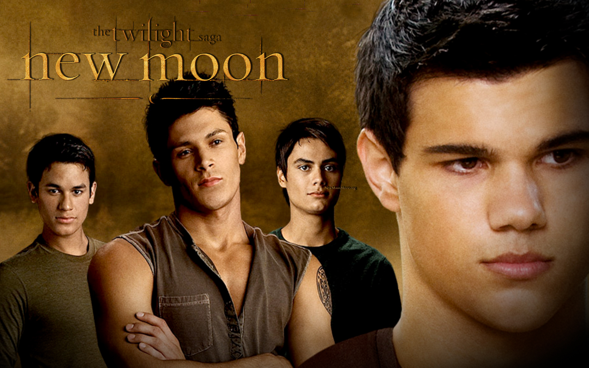 Manusia Serigala Wallpaper New Moon - Alex Meraz New Moon - HD Wallpaper 