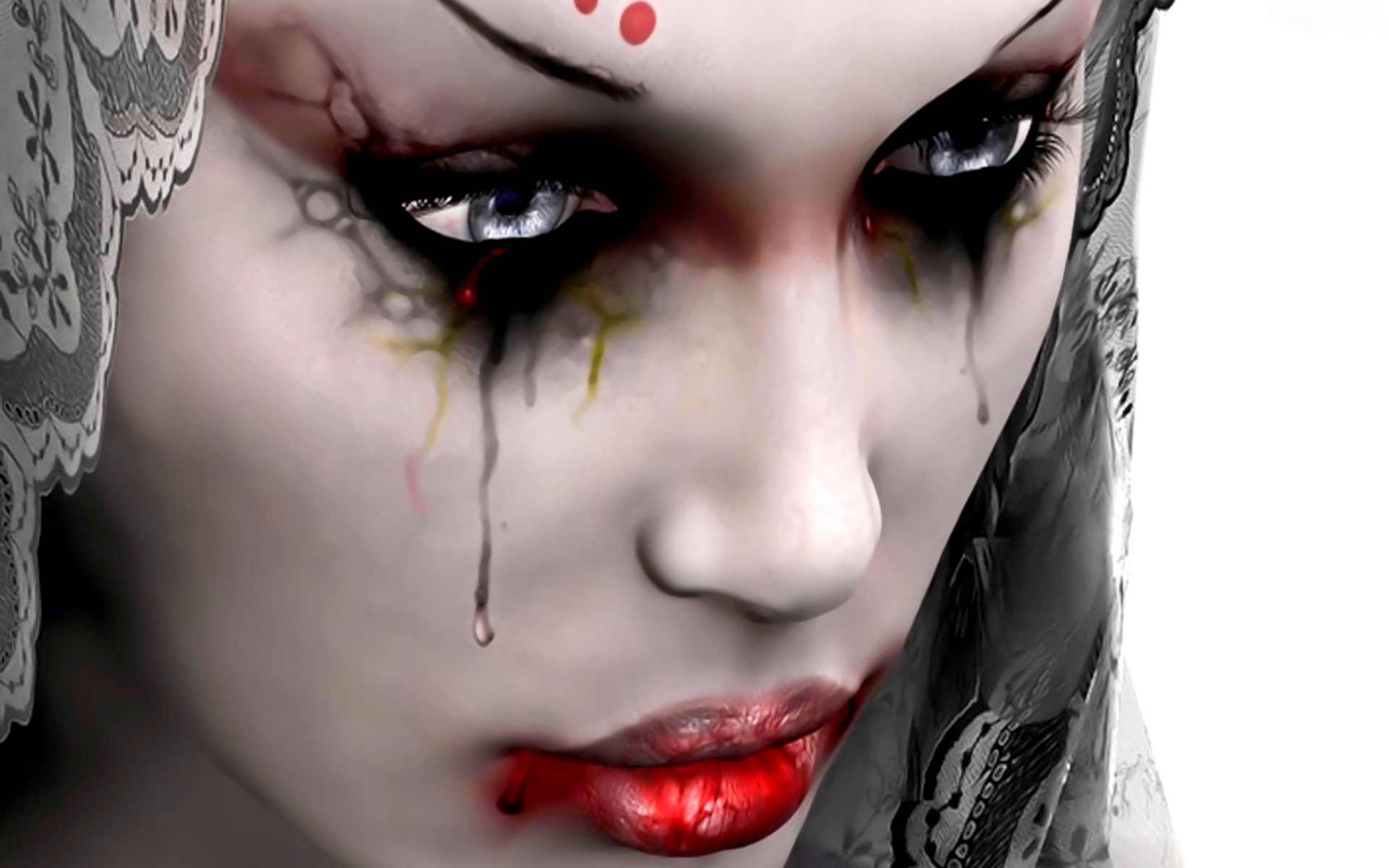 Death Angel Make Up - HD Wallpaper 