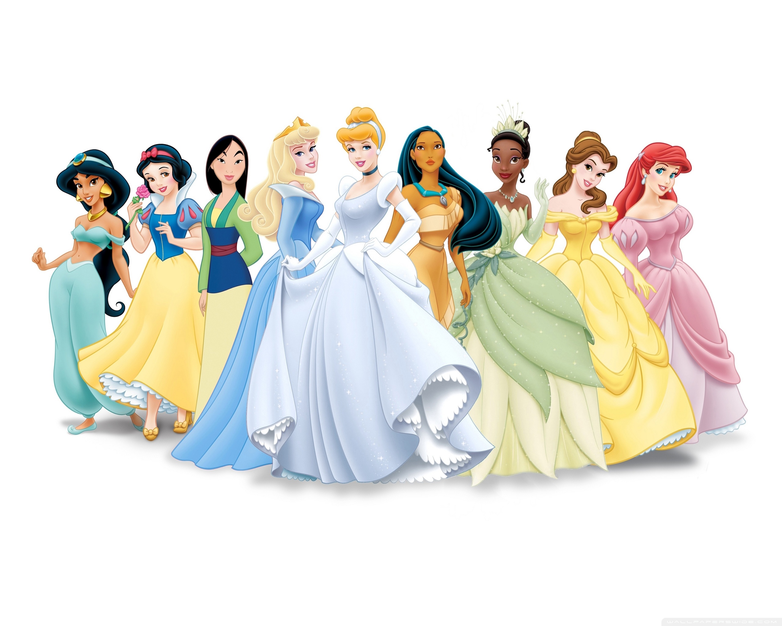 Disney Princesses Hd - HD Wallpaper 