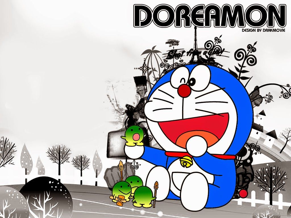 Doraemon Wallpaper Unik - HD Wallpaper 