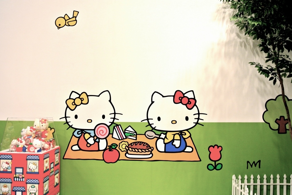 Lucu Hello Kitty - Hello Kitty Picnic - HD Wallpaper 