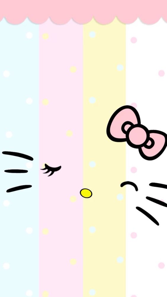 Hello Kitty Pink Cute - HD Wallpaper 