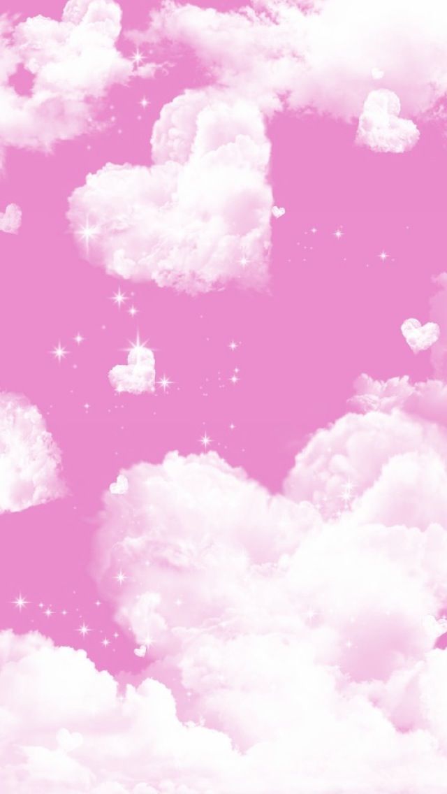 Pink And White Heart - HD Wallpaper 