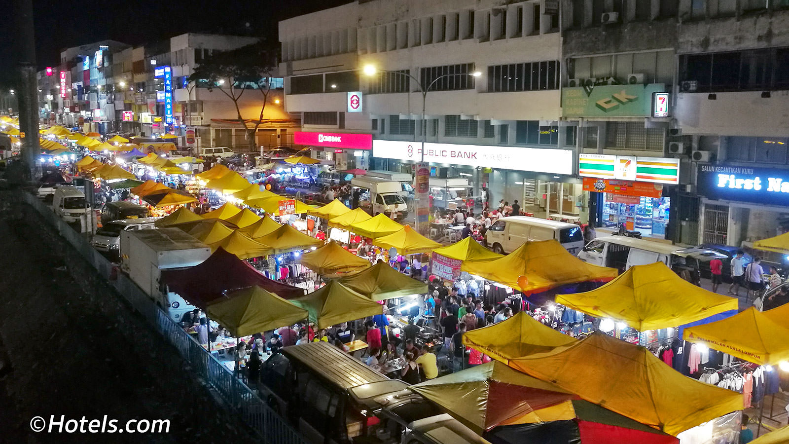 Taman Connaught Night Market - HD Wallpaper 