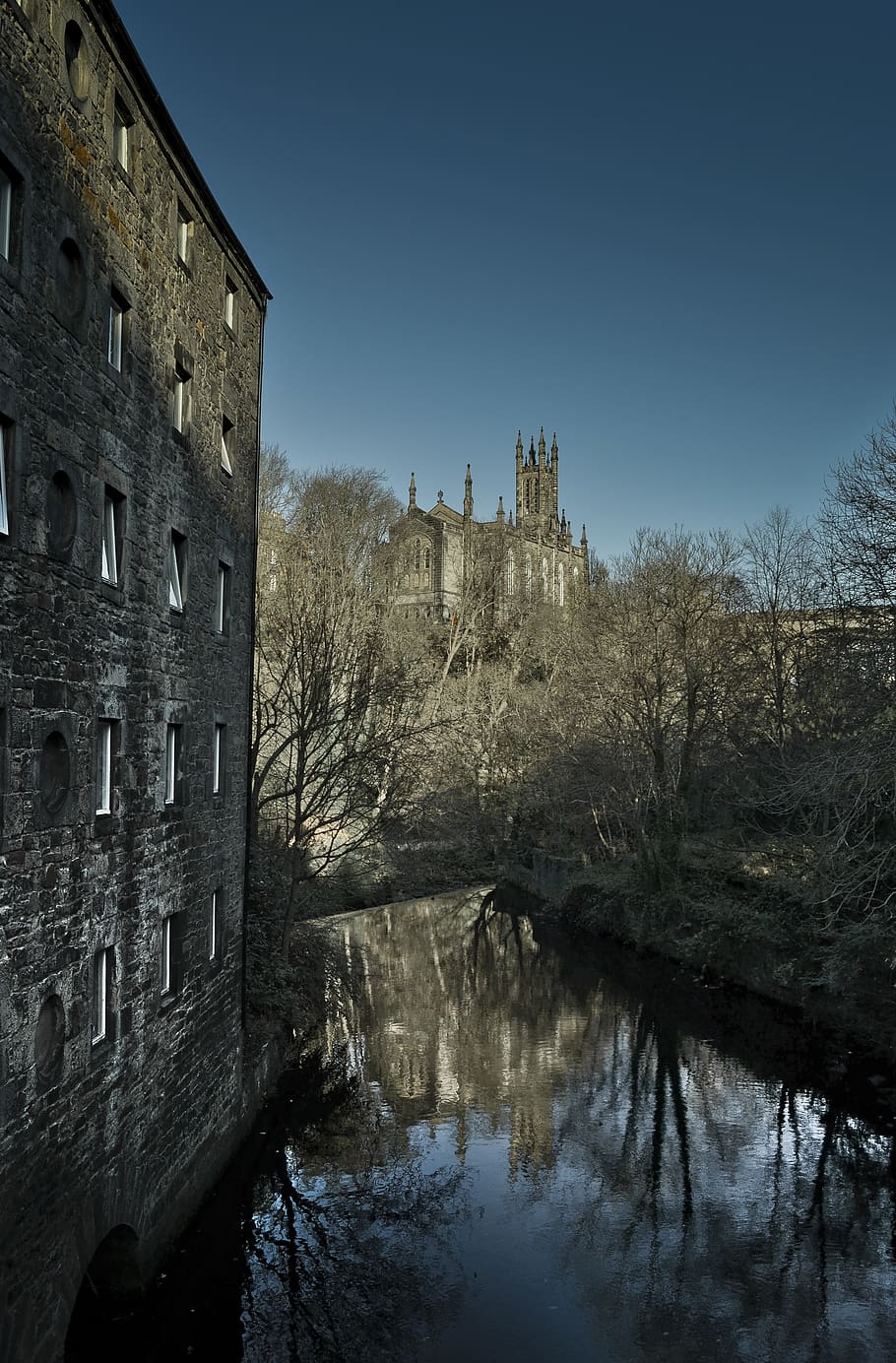 Scotland, United Kingdom, Church, Christian, Edwardian, - Reflection - HD Wallpaper 