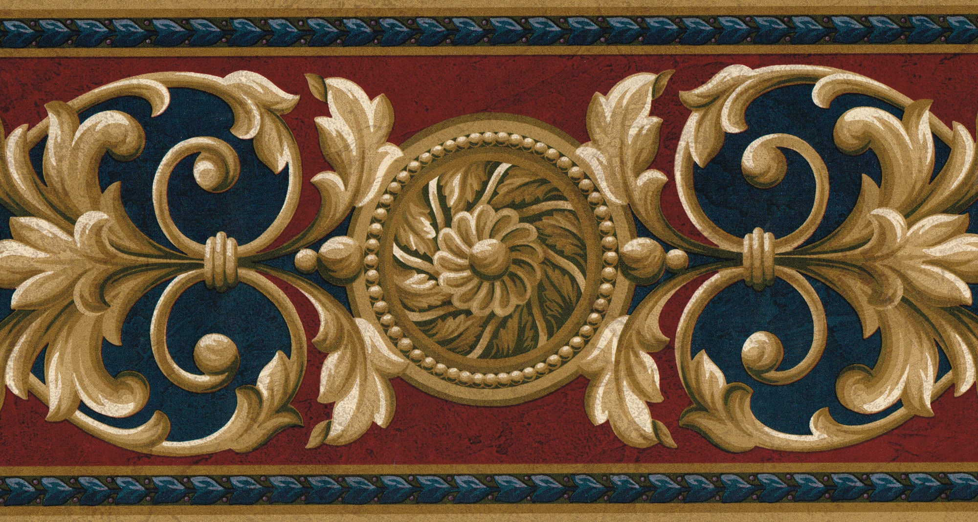 Dollhouse Maroon Gold - HD Wallpaper 