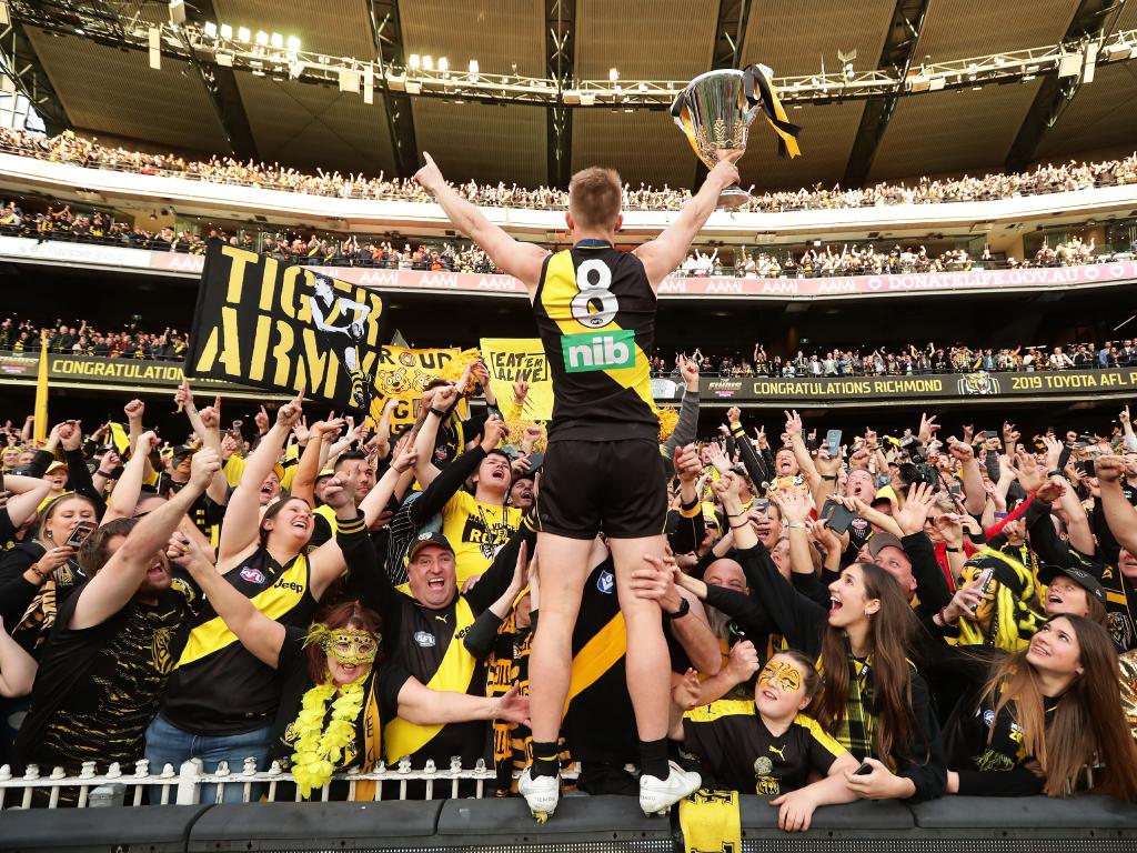 Jack Riewoldt Was The King Of Punt Road On Saturday - Afl Grand Final 2019 - HD Wallpaper 