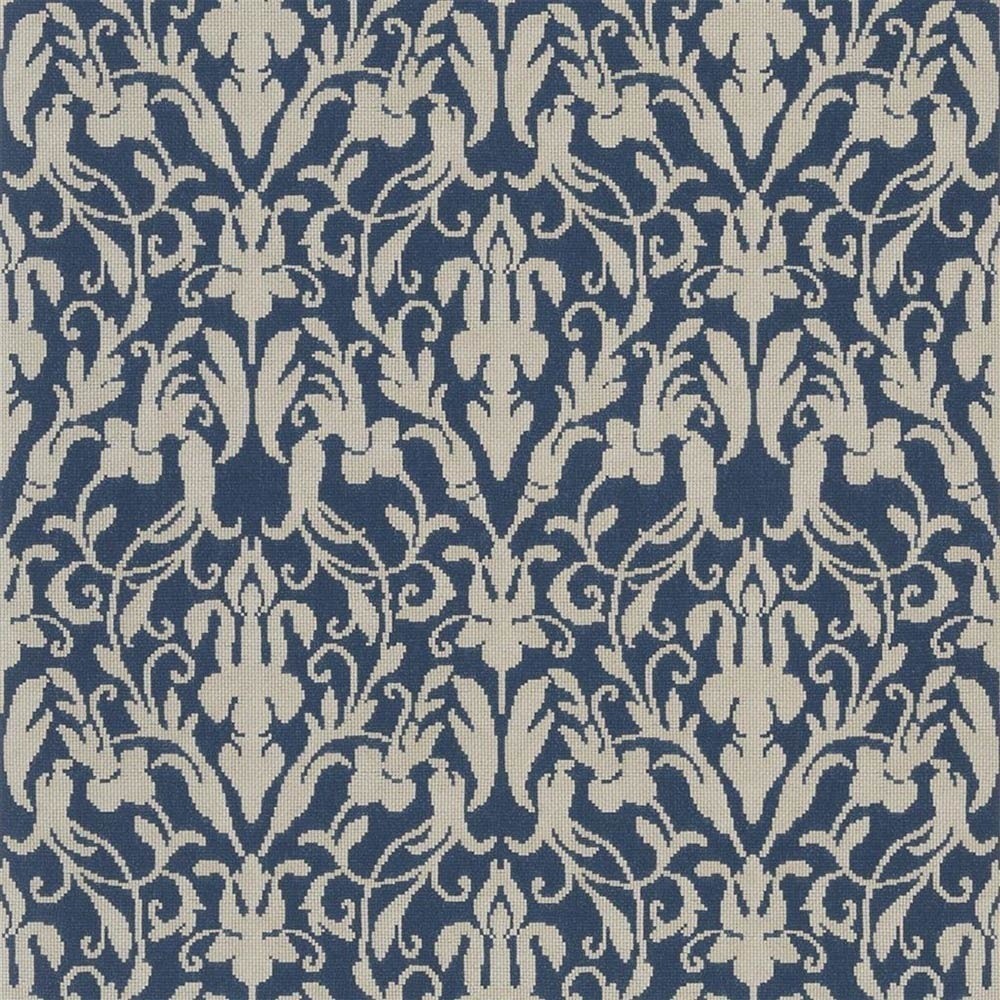 Speakeasy Damask Wallpaper Ralph Lauren Indigo Prl5003/01 - Speakeasy - HD Wallpaper 