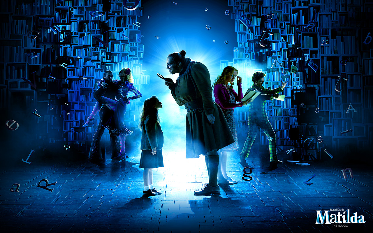 Matilda The Musical - Matilda The Musical Uk - HD Wallpaper 