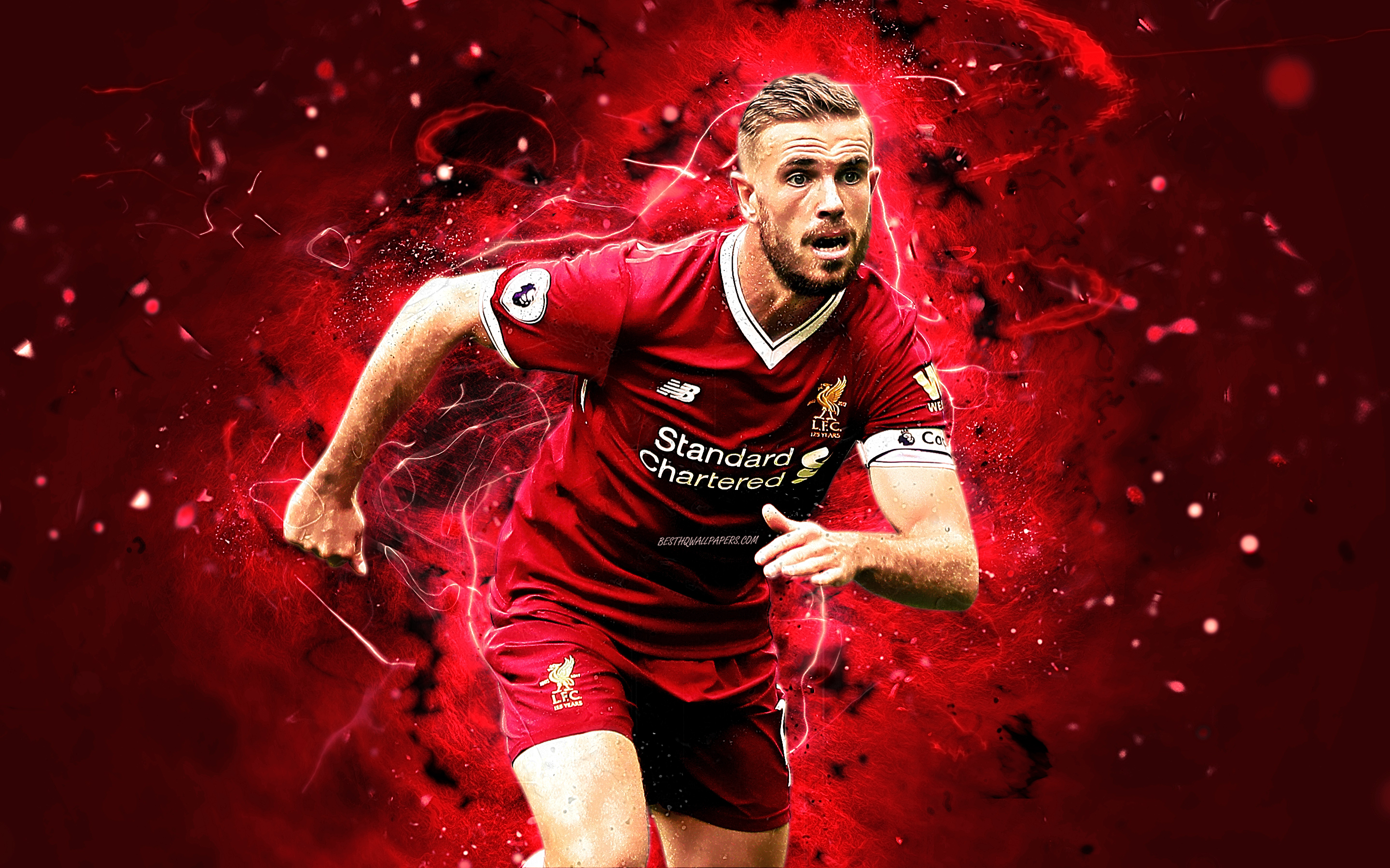 Jordan Henderson, Captain, English Footballers, Liverpool - Jordan Henderson - HD Wallpaper 