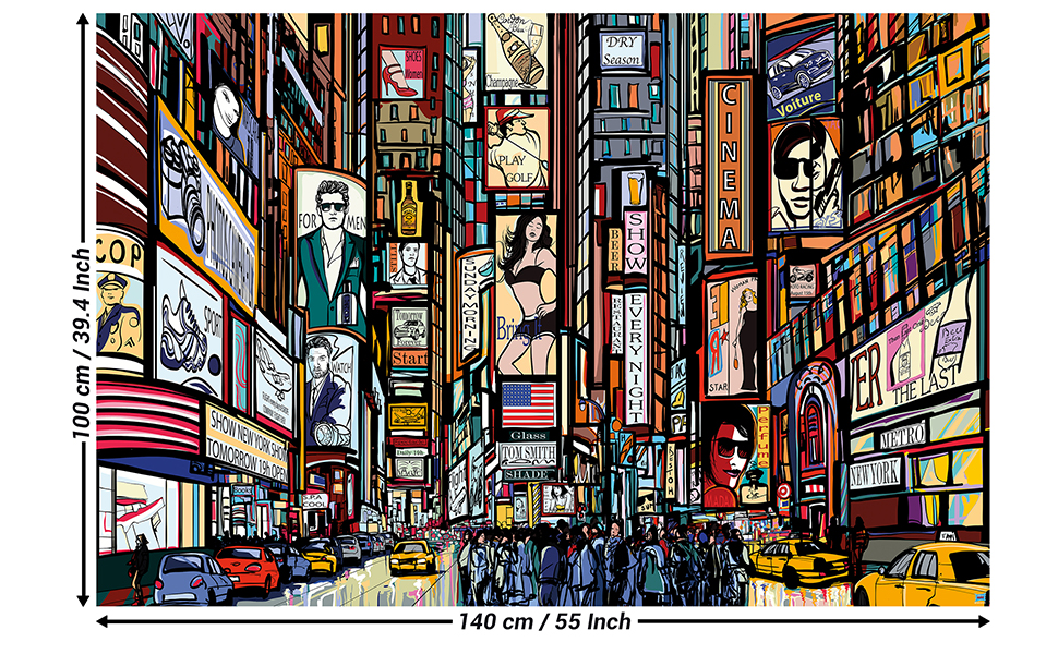 Time Square Pop Art - HD Wallpaper 