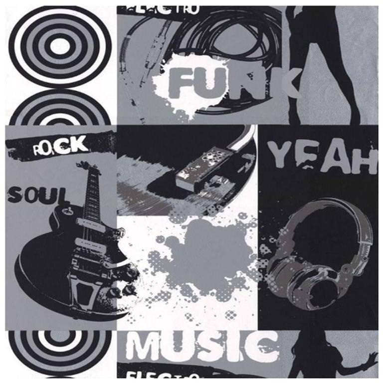 Music Themed Bedroom Wallpaper - Wallpaper - HD Wallpaper 