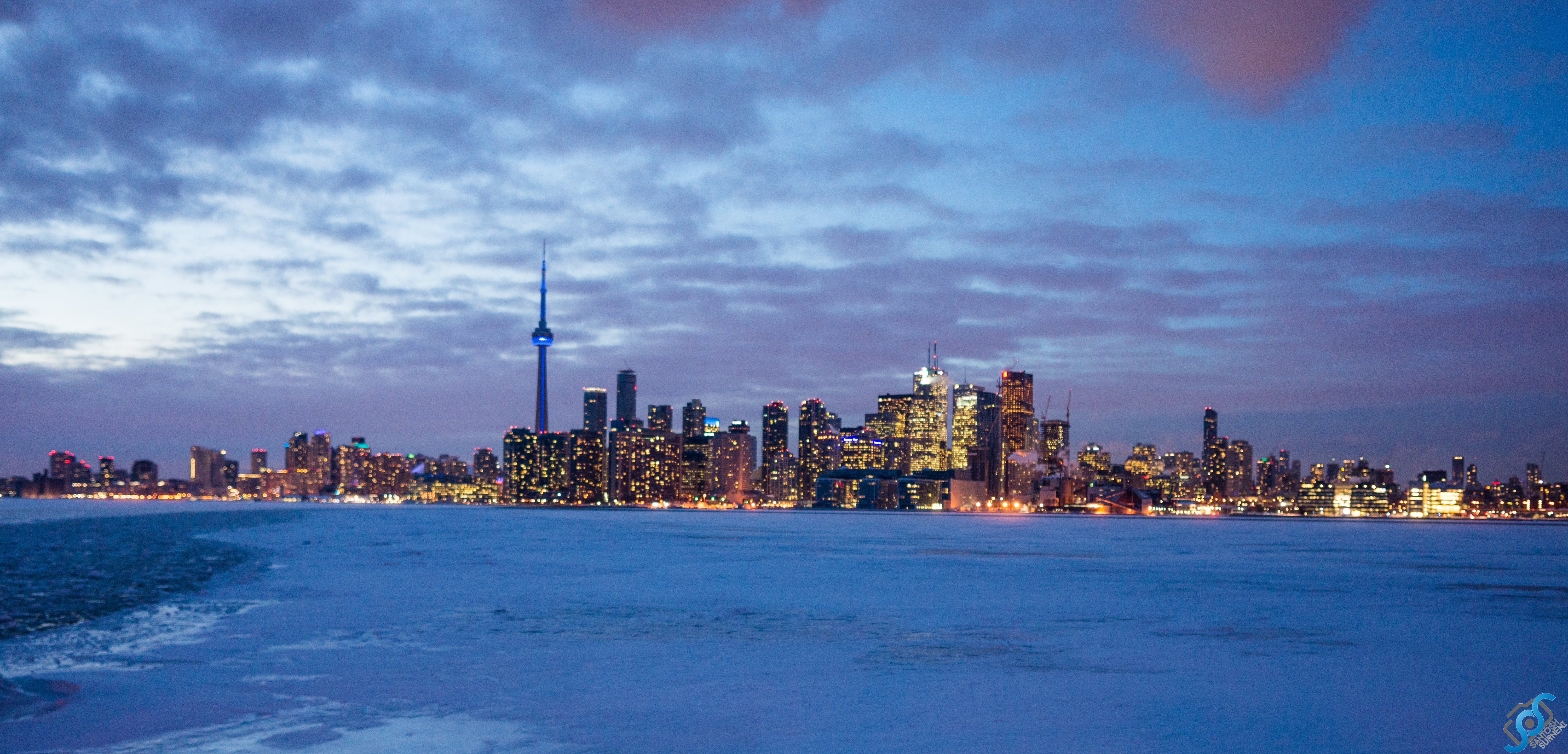 Toronto Panoramic Hd - HD Wallpaper 