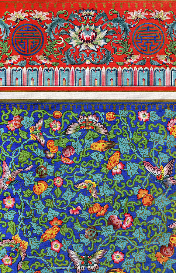 Asian Flower Art - HD Wallpaper 