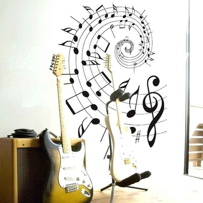Music Note Wallpaper For Bedroom Best Wallpaper Ever - Adesivo De Porta  Nota Musicais - 700x700 Wallpaper 