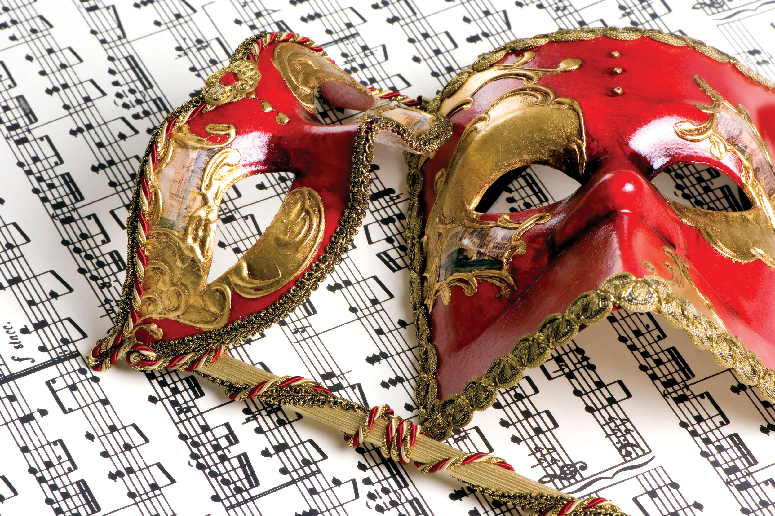 Musical Theatre Masks Images Pictures - Musical Theatre Masks - HD Wallpaper 