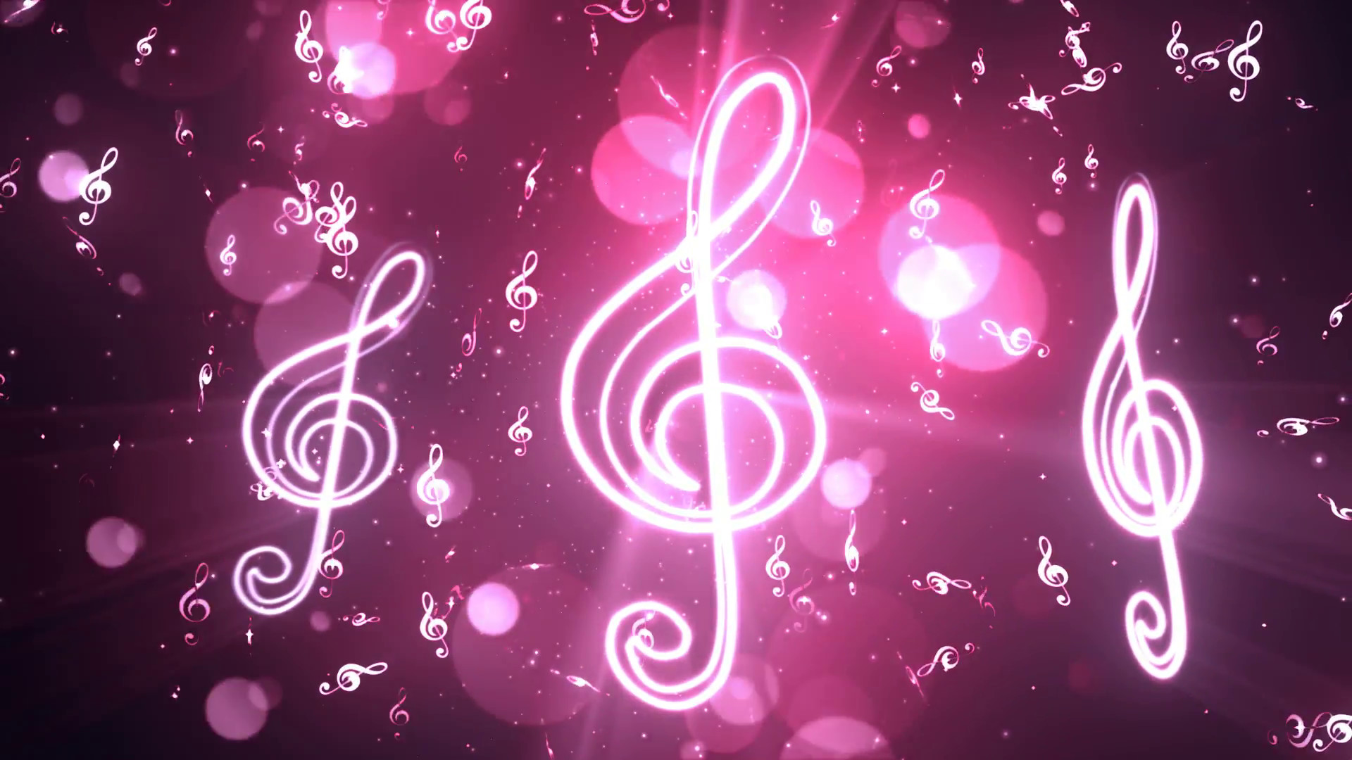 Music Notes 2 Loopable Background 
 Data Src Music - Iphone Wallpaper Pink Notes - HD Wallpaper 