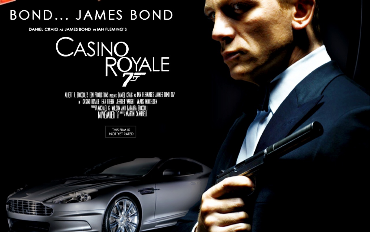 007 In Casino Royale Wallpapers - Daniel Craig Happy Birthday - HD Wallpaper 
