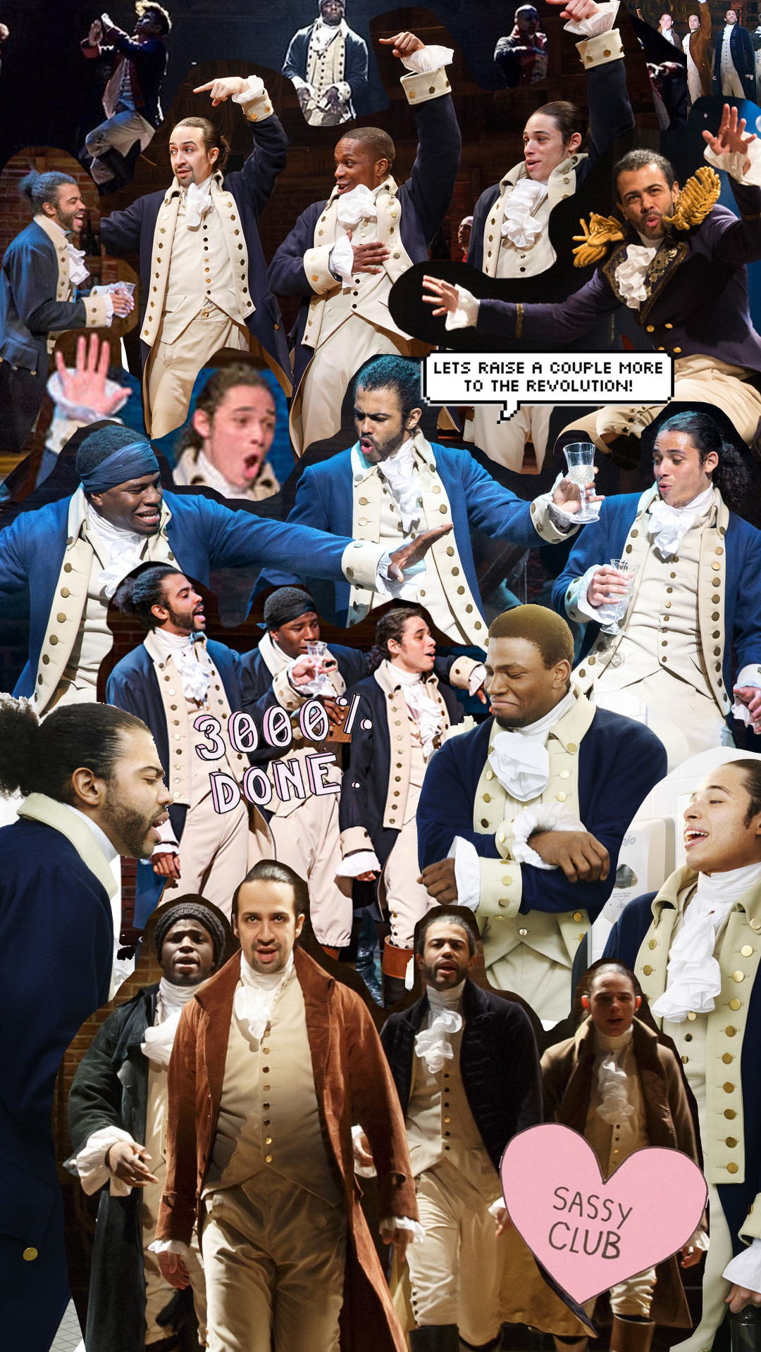 Broadway Backgrounds Hamilton - Lin Manuel Miranda Collage - HD Wallpaper 