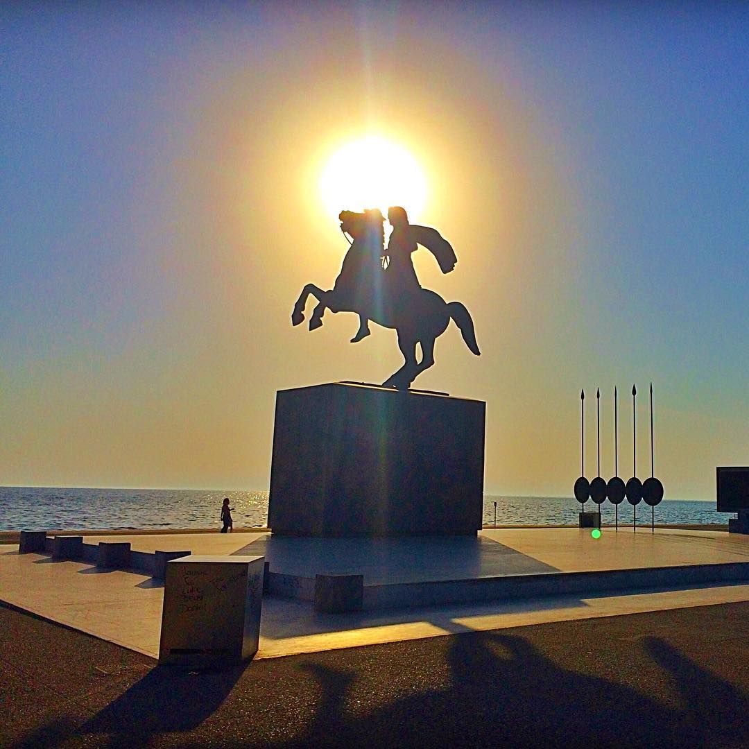Alexander The Great Statue - HD Wallpaper 