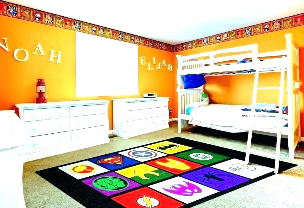 Avengers Bed Phenomenal Avengers Bedroom Decor Avengers - Superhero Rugs - HD Wallpaper 