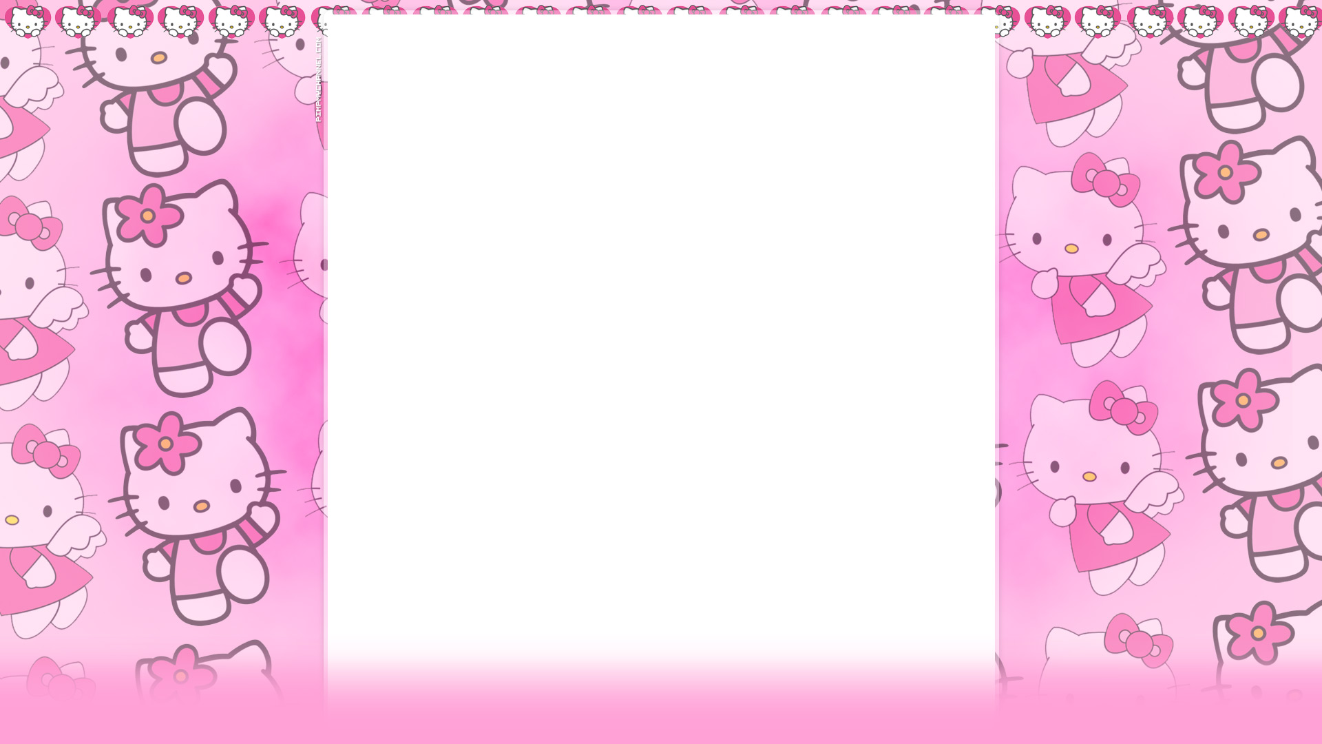 Background Hello Kitty Invitations - HD Wallpaper 