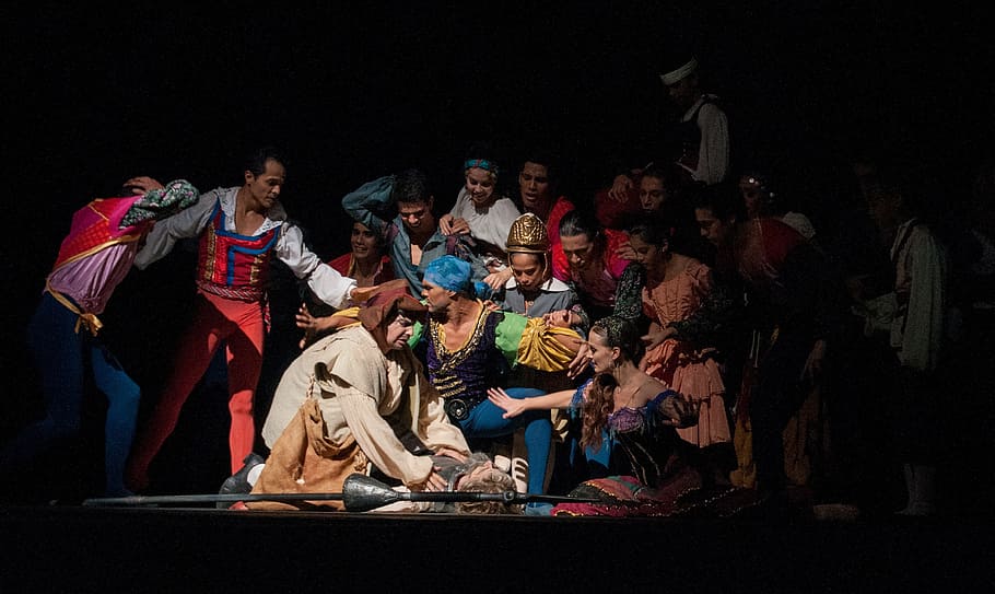 People On Stage, Ballet Don Quijote, Theatre, Performance, - Miami Arts Studios 6 12 @zelda Glazer - HD Wallpaper 