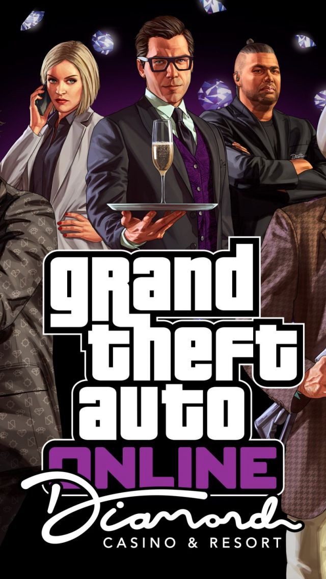 Gta Online Diamond Casino Resort, Artwork, Hd - Gta - HD Wallpaper 