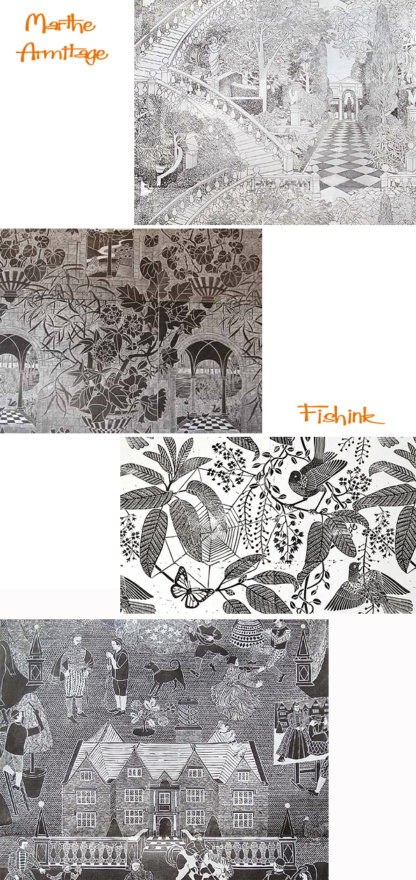 Fishinkblog 6576 Marthe Armitage - Motif - HD Wallpaper 